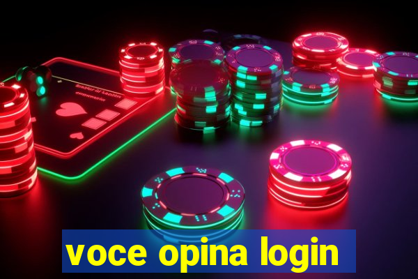 voce opina login